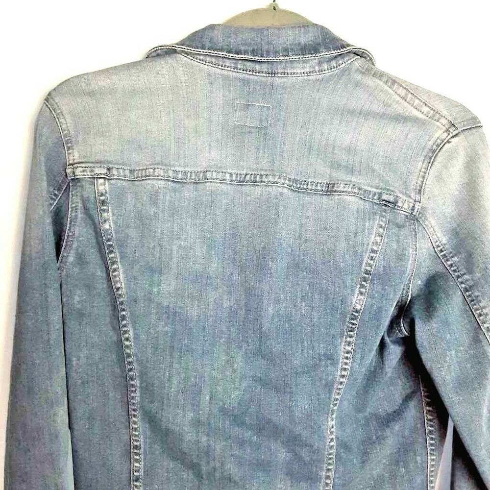 AG Adriano Goldschmied Womens Denim Jean Jacket  L - Picture 7 of 8